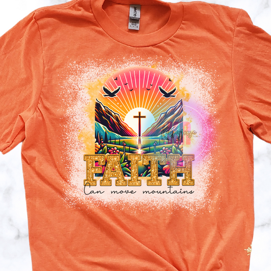 Faith Can Move Mountains Tee