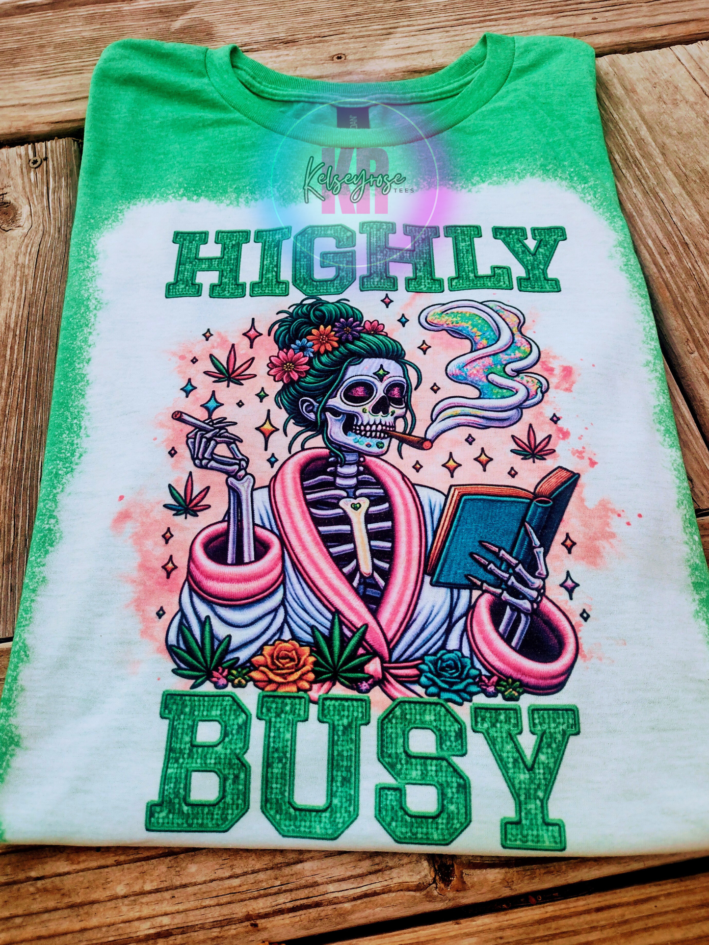 Highly Busy Bleached Women's Tee